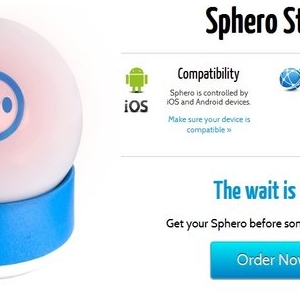 Sphero��ͨ�������ֻ�Ӧ�ý������ٿص�С��